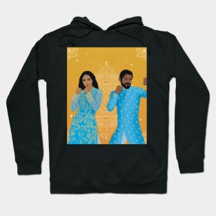 Couple fight Hoodie